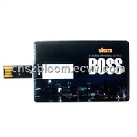 2GB USB2.0 Credit Card Promotional USB Drive