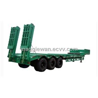 2 Alxes 3 Alxes Or More Heavy Duty Platform Lowbed Trailer Carry Heavy