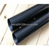 3K plain 3K twill  carbon fiber tue with high gloosy surface