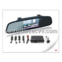 3.5 inch Digital TFT-LCD Rearview mirror with camera