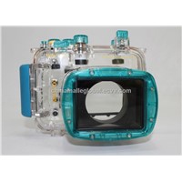 40m Waterproof Underwater Case Camera Housing Bag +Diffuser for Nikon P7100 DSLR