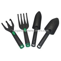 4 pc plastic garden tool set