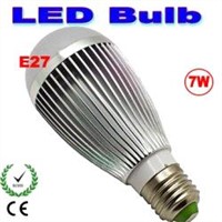 7W E27 LED Screw Bulb Light 85~265V CE&amp;amp;ROHS