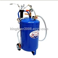 Air-operated waste oil suction