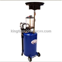 Air-operated waste oil suction &amp;amp; drainer