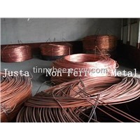 Bare bright copper wire