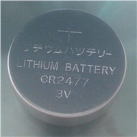 CR2477 button cell battery ,coin cell , lithium batery