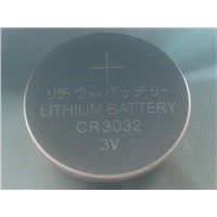 CR3032 button cell battery, coin cell.  lithium battery