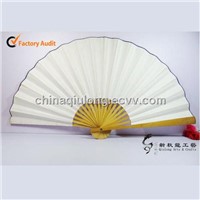 Customise Chinese Fabric Folding Fan for Promotion