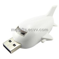 Customized PVC 4gb Plane USB