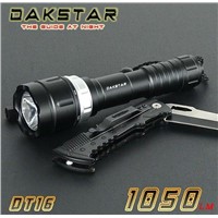 DAKSTAR DT16 CREE XML T6 1050LM 18650 Rechargeable IPX8 LED Aluminum Magnetic Diving Flashlight