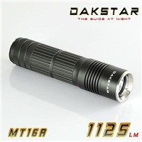 DAKSTAR MT16A XML T6 1125LM 26650 Battery High Power Police CREE Led Flash Light