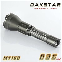 DAKSTAR MT16D XML T6 835LM Constant18650 Rechargeable Aluminum Military LED CREE Police Flashlight
