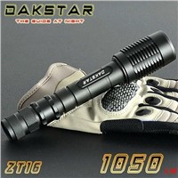 DAKSTAR ZT16 CREE XML T6 1050LM 18650 Aluminum Rechargeable LED High Power Focus Light