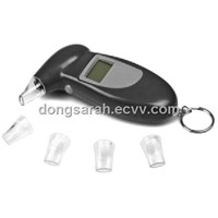 Digital Lcd Alcohol Breath Analyzer Breathalyzer Tester Keychain