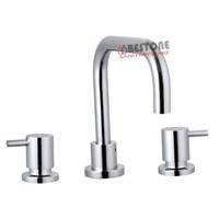 Australia New Zealand Double Handle Basin Set, Tapware, Faucet, Mixer (Watermark, WELS)