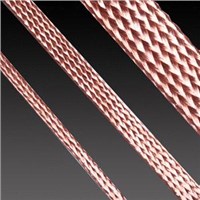 Flexible braided copper tapes