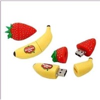 Fruits Shape PVC Usb Flash Drive for Promotional Gift