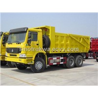 Howo Yellow Tipper Truck