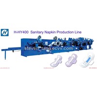 H-HY400-FC  Frequency High Speed Sanitary Napkin Machine