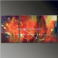 Hand Painted Abstract Group Decorative Oil Painting