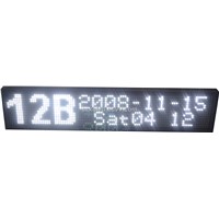 LED display sign for bus