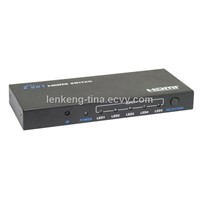 LKV501 3D 5x1 HDMI Switch with Remote Control