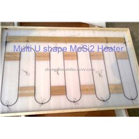 Multi U shape MoSi2 heater for kilns&amp;furnace