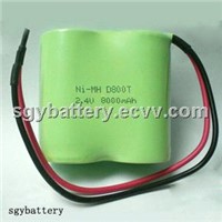 Ni-MH 2.4V D8000mAh Battery Pack