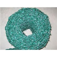 PVC,PE coated barbed wire,stoving varnish barbed wire
