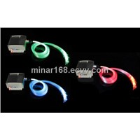 RGB mixing color fiber optic lighting illiminator, 6W, DC12V, twinkle stars (LEB-321)