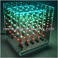 SMD1206 3 in 1 11*11*14cm(LWH) Laying 3D LED Cube Light,LED Display for Disco,Exhibition,Ba,Stage