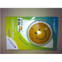 Smile Face LED Touch Night Light