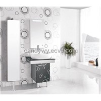 Stainless Steel(SUS 304) Single Basin Bathroom Cabinet(ISA-827)