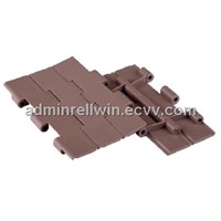 Straight run flat-top double hinge conveyor belt(821-K750)