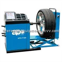 Truck Wheel balancer APO-T185( Manual operated distance and wheel diameter measuring system)