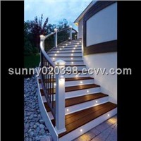 Walk Over Outdoor LED Garden Floor Lights Waterproof RGB