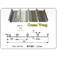 YX51-190-760Floor Decking Sheet