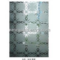 acid etched mirror glass SSG-P80C