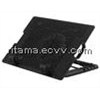 adjustable height folding laptop cooling stand