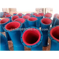 corrosion resistance rubber lining pipe