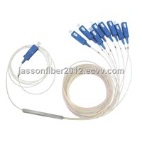 fiber optic 1*8 fan-out plc splitter