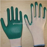 green nitrile coated working gloves  NG1501-3