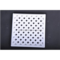 high crystal griiling trapezial hole ceiling tiles