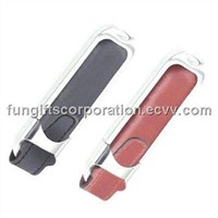 leather usb drive