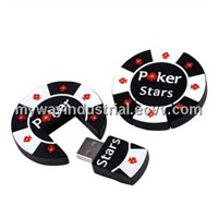 poker chips usb flash drive with customized logo