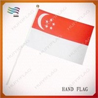 promotion custom world cup hand shaking flags