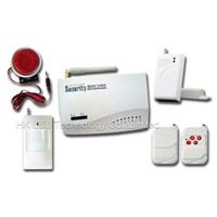 wired 4 &amp;amp; wireless 6 zones GSM alarm with Voice!!