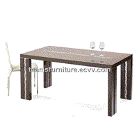 2012 new modern luxury wooden lacquer dining room furniture sets tables and chairs