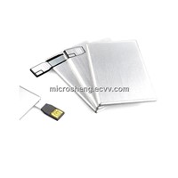 Metal Credit Card USB Flash Memory